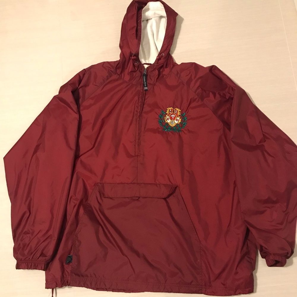 (SOLD) Chi Omega Charles River Rain Jacket
